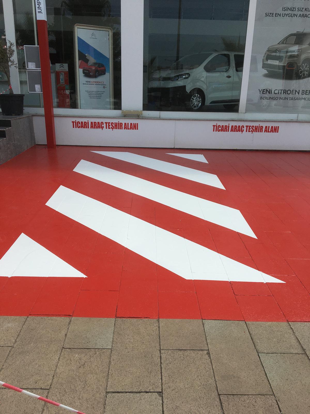 Portakal Kabuğu Desenli Epoksi Kaplama