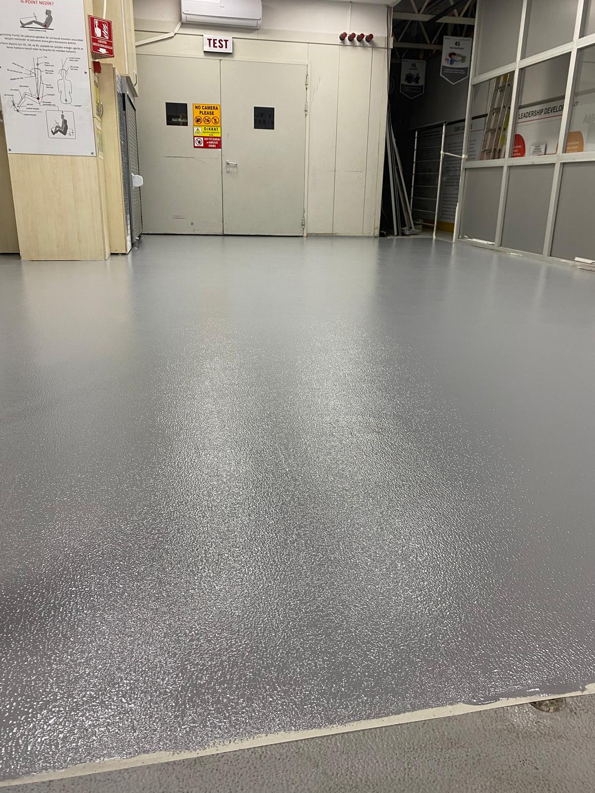 Kaydırmaz Kumlu Epoksi Kaplama